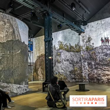 Photos : Exposition immersive Jimmy Nelson : The last sentinels à l’Atelier des Lumières 