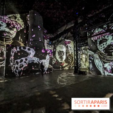 Photos : Exposition immersive Jimmy Nelson : The last sentinels à l’Atelier des Lumières 