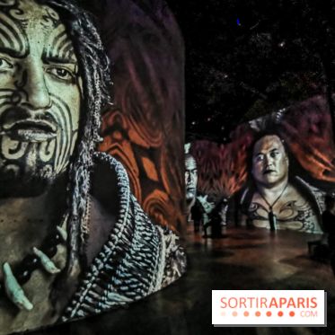 Photos : Exposition immersive Jimmy Nelson : The last sentinels à l’Atelier des Lumières 