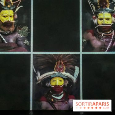 Photos : Exposition immersive Jimmy Nelson : The last sentinels à l’Atelier des Lumières 