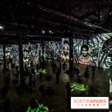 Photos : Exposition immersive Jimmy Nelson : The last sentinels à l’Atelier des Lumières 