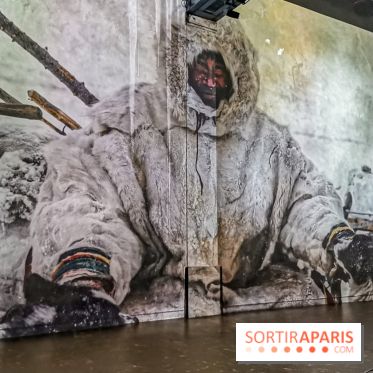 Photos : Exposition immersive Jimmy Nelson : The last sentinels à l’Atelier des Lumières 