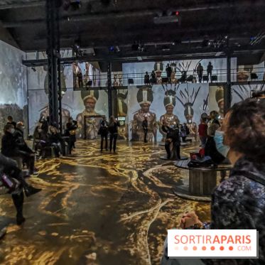 Photos : Exposition immersive Jimmy Nelson : The last sentinels à l’Atelier des Lumières 