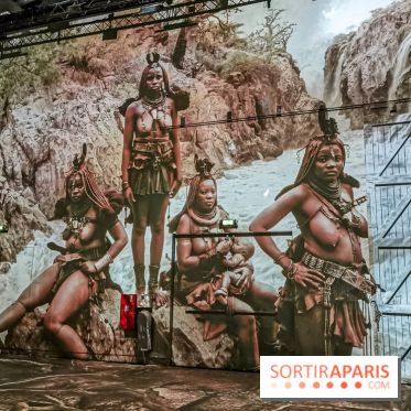 Photos : Exposition immersive Jimmy Nelson : The last sentinels à l’Atelier des Lumières 