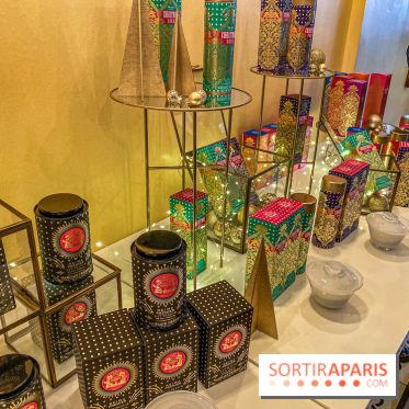 Photos : Bûches et créations de Noël 2020 chez Mariage Frères