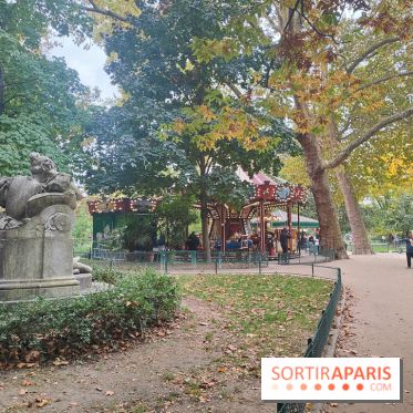 Visuels Parc Monceau à Paris 8e arrondissement  - automne
