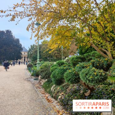 Visuels Parc Monceau à Paris 8e arrondissement  - automne