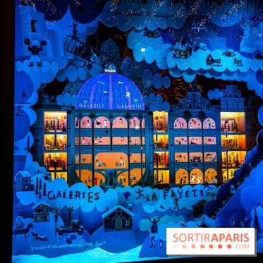 Photos : Les vitrines et sapin de Noël de Noël des Galeries Lafayette 2020