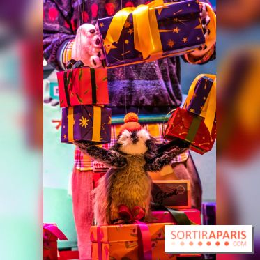 Photos : Les vitrines et sapin de Noël de Noël des Galeries Lafayette 2020