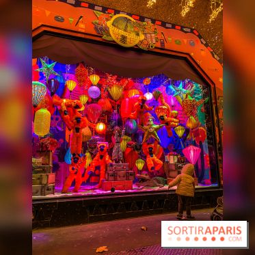 Photos : Les vitrines et sapin de Noël de Noël des Galeries Lafayette 2020