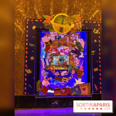 Photos : Les vitrines et sapin de Noël de Noël des Galeries Lafayette 2020