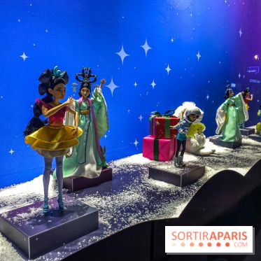 Photos : Les vitrines et sapin de Noël de Noël des Galeries Lafayette 2020