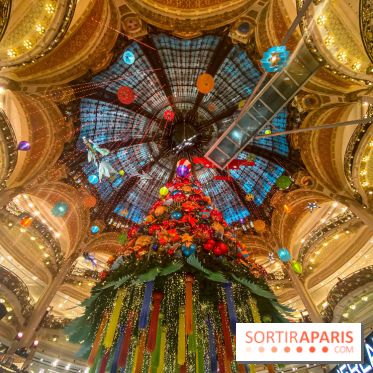 Photos : Les vitrines et sapin de Noël de Noël des Galeries Lafayette 2020