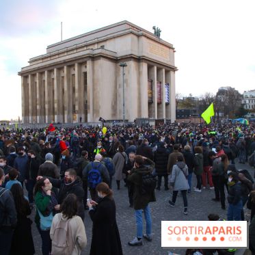 Sécurité Globale : Manifestation Trocadéro 
