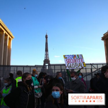 Sécurité Globale : Manifestation Trocadéro 
