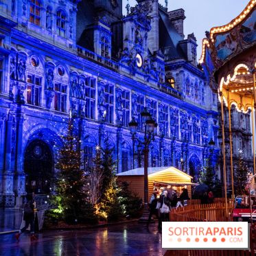 Photos : Village et illuminations de Noël de l'Hôtel de Ville 2020