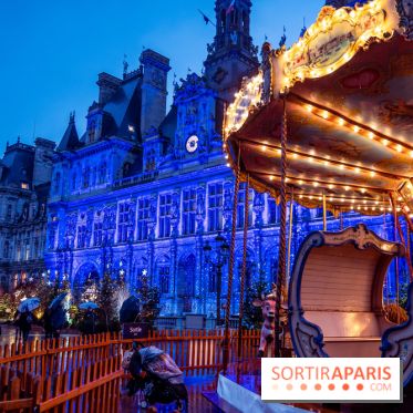 Photos : Village et illuminations de Noël de l'Hôtel de Ville 2020