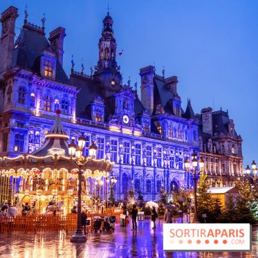 Photos : Village et illuminations de Noël de l'Hôtel de Ville 2020