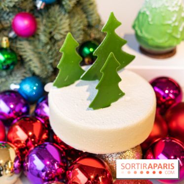 Photos : Les Bûches de Noël de Yann Menguy à la Goutte d'Or Pâtisserie 2020