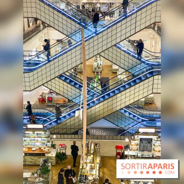 L'Amazone érogène, installation de Prune Nourry au Bon Marché Rive Gauche