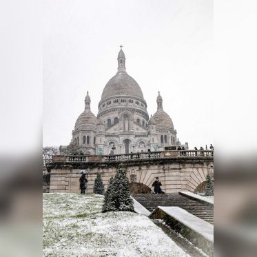 Paris sous la neige, les photos