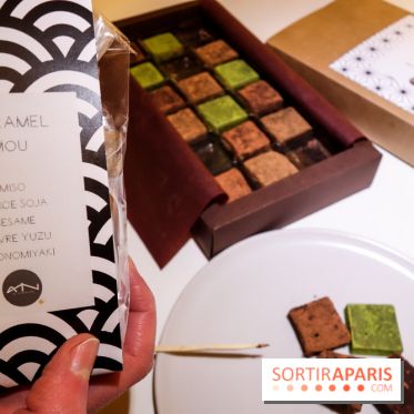 An Japonaise lance une gamme de chocolats et caramels, les photos
