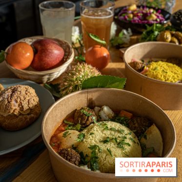 Photos : Flower Food, cantine végétarienne et vegan