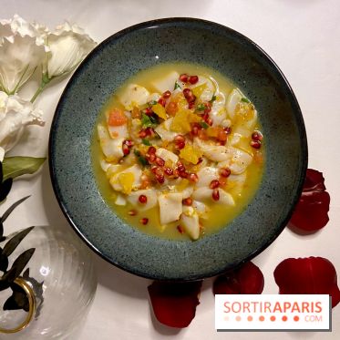 Le menu de Saint-Valentin 2021 de l'hôtel de Crillon