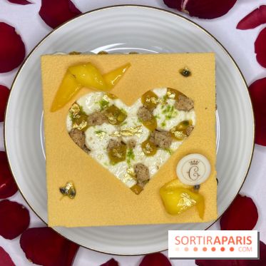 Le menu de Saint-Valentin 2021 de l'hôtel de Crillon