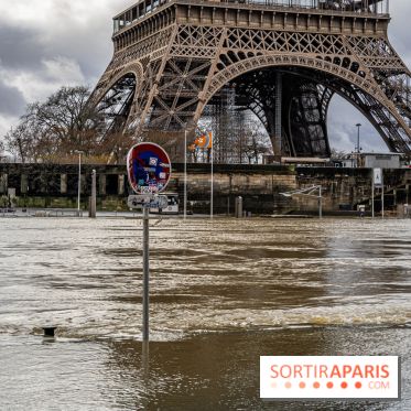 La Seine en crue février 2021