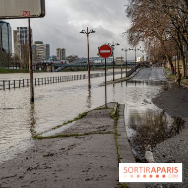 La Seine en crue février 2021