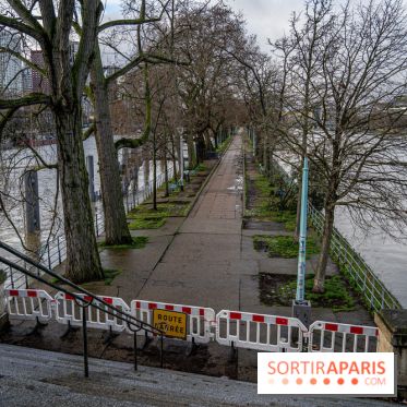 La Seine en crue février 2021