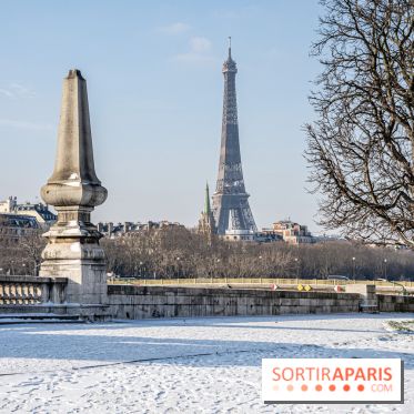 La Neige à Paris ce 10 février 2021