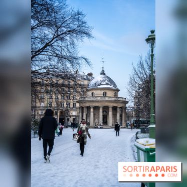 La Neige à Paris ce 10 février 2021