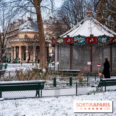 La Neige à Paris ce 10 février 2021