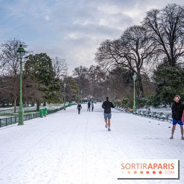 La Neige à Paris ce 10 février 2021