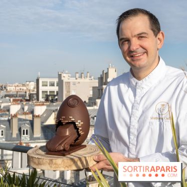 L'Oeuf de Pâques de l'Hôtel du Crillon 2021 par Matthieu Carlin