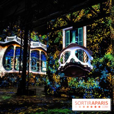 Exposition Gaudi à l’Atelier des Lumières, les photos 