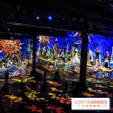 Exposition Gaudi à l’Atelier des Lumières, les photos 