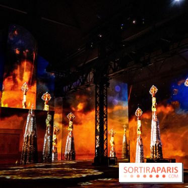 Exposition Gaudi à l’Atelier des Lumières, les photos 