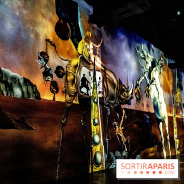 Exposition Dali à l’Atelier des Lumières 