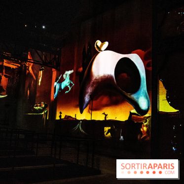 Exposition Dali à l’Atelier des Lumières 