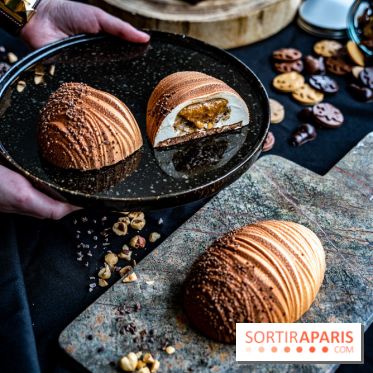 Photos : Chocolat set entremets de Pâques de Tristan Rousselot au Prince de Galles Hotel Paris