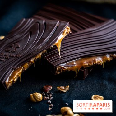 Photos : Chocolat set entremets de Pâques de Tristan Rousselot au Prince de Galles Hotel Paris