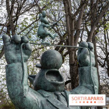 Exposition Geluck sur les Champs-Elysées 