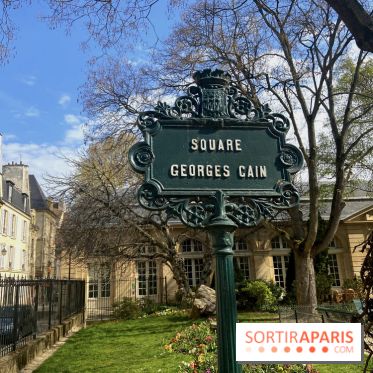 Le Square Georges Cain, un jardin Musée au cœur de Paris