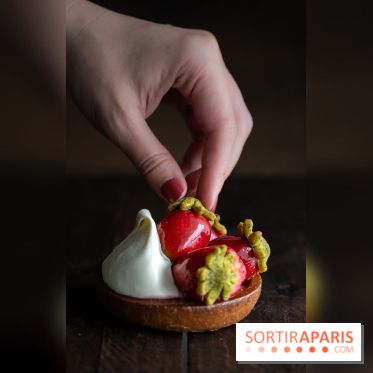 Tartes aux fraises - Comptoir du Ritz