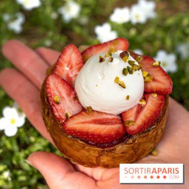 Tartes à la fraise Maison Aleph