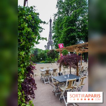 Hanami Paris, Ła terrasse éphémère du Trocadéro