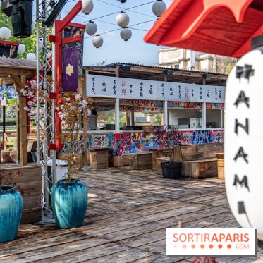 Hanami Paris, Ła terrasse éphémère du Trocadéro
